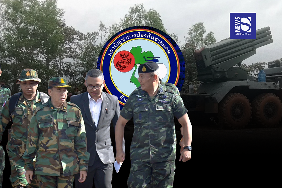 Chanthaburi-Trat Border Defense Commander Declares Martial Law Extension Due to Cambodian Invasion