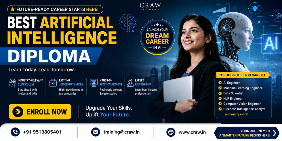Best Artificial Intelligence Diploma with job opportunities