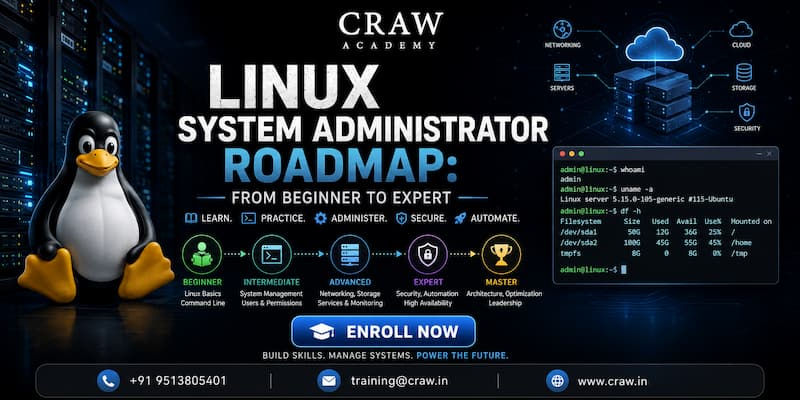 Linux System Administrator Roadmap: From Beginner to Expert