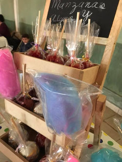 Manzanas y algodones