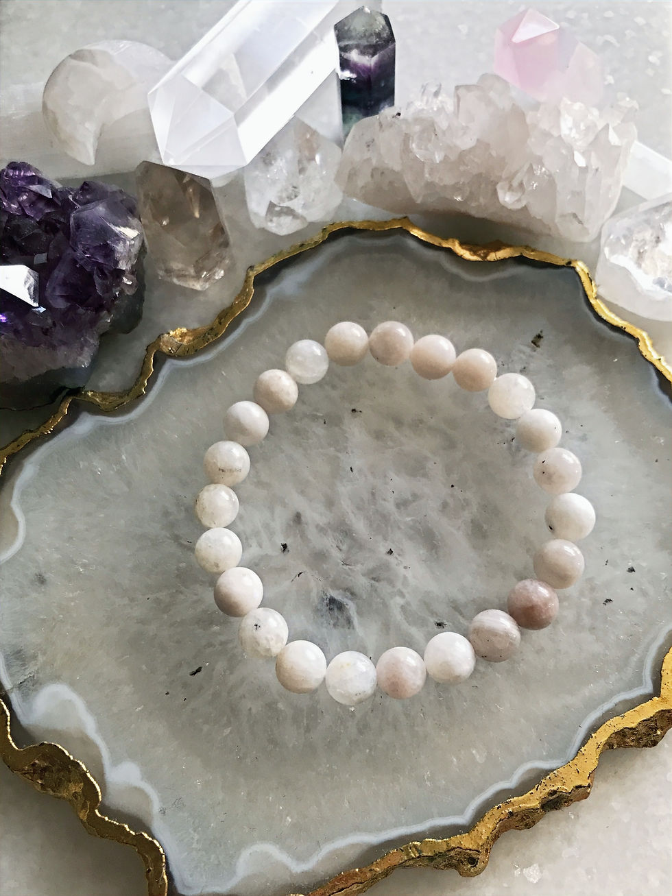 Thumbnail: Moonstone Crystal Bracelet