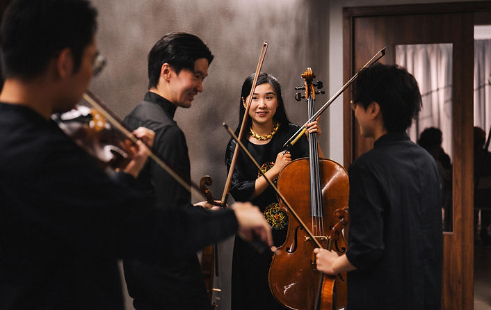 quartet in preparation