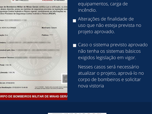 Oque pode impedir a renovação do AVCB?