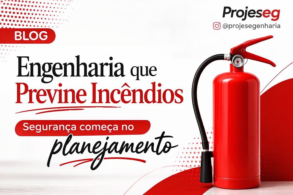 Engenharia que Previne: Segurança Contra Incêndio Começa no Planejamento