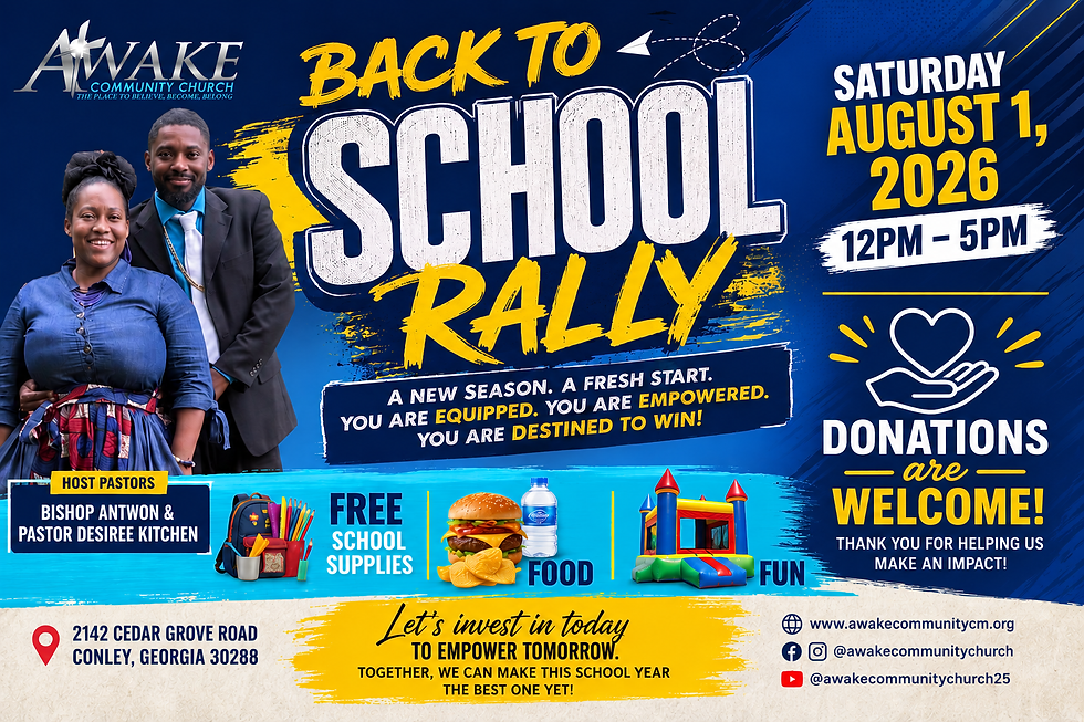 Back to School Rally