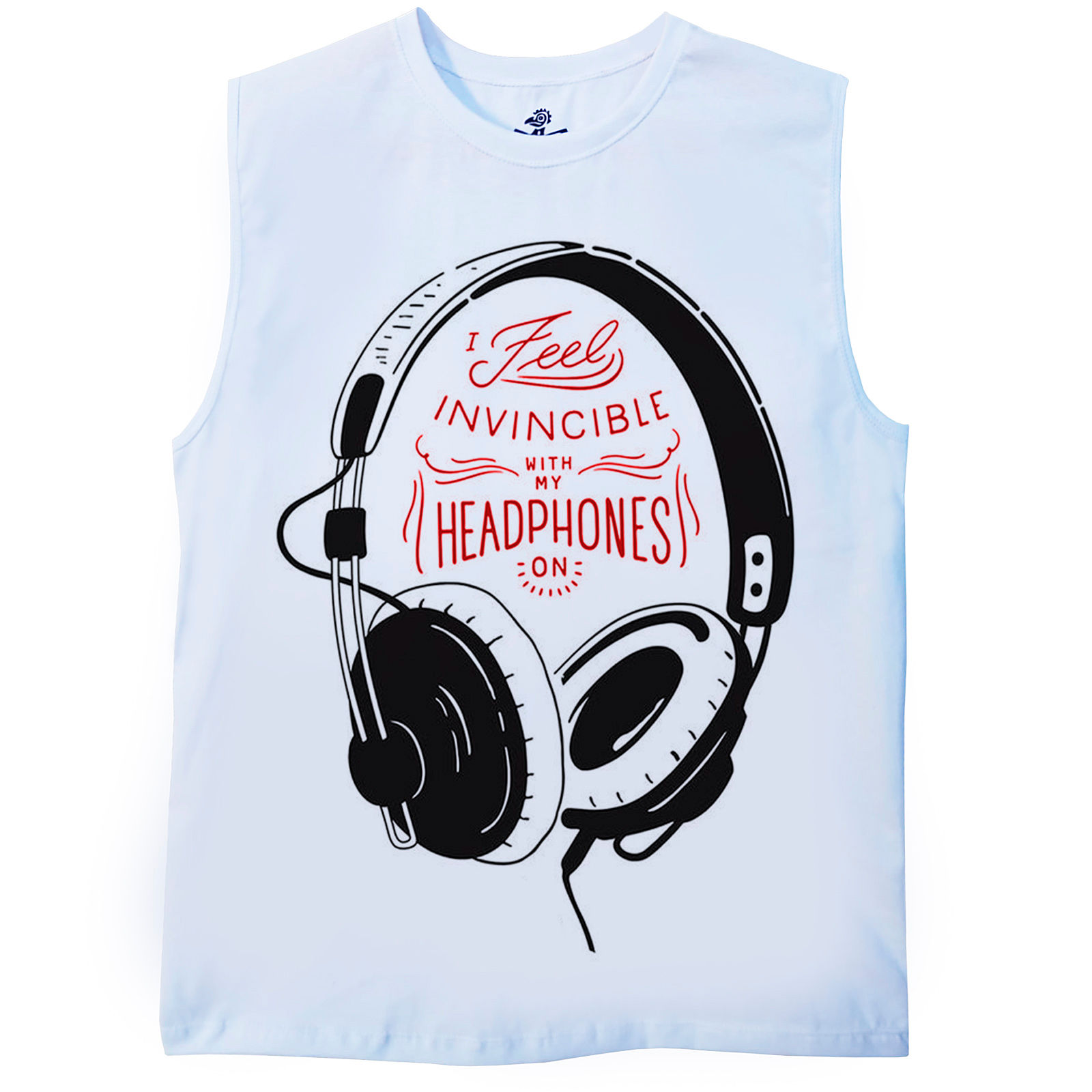 Regata machão Headphone