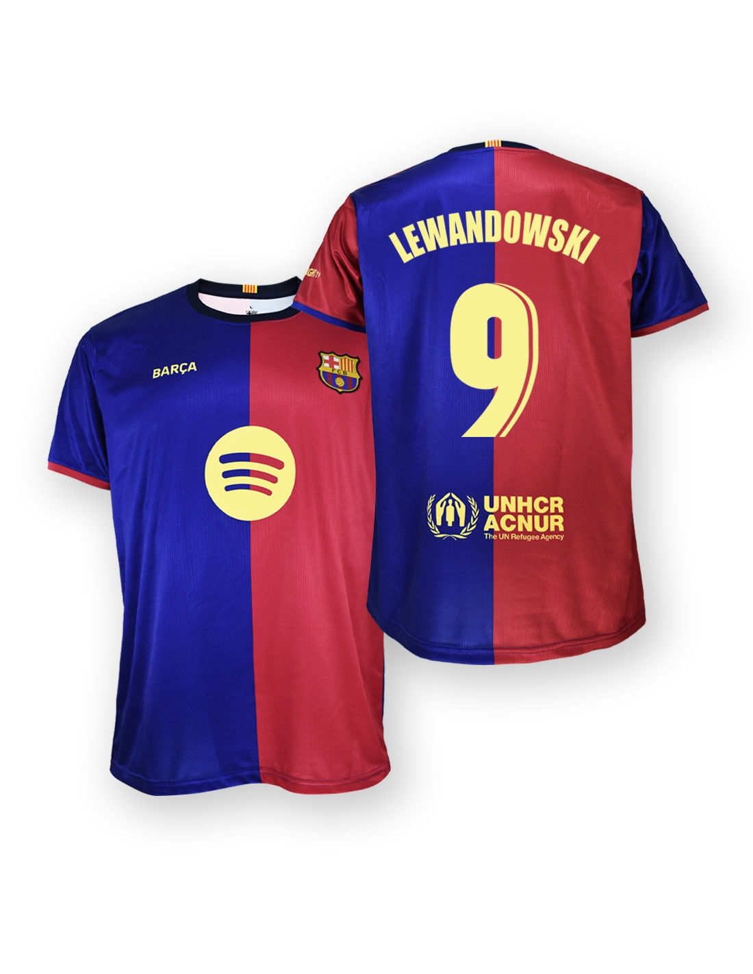 Camiseta FCB Lewandoski Réplica Oficial Infantil