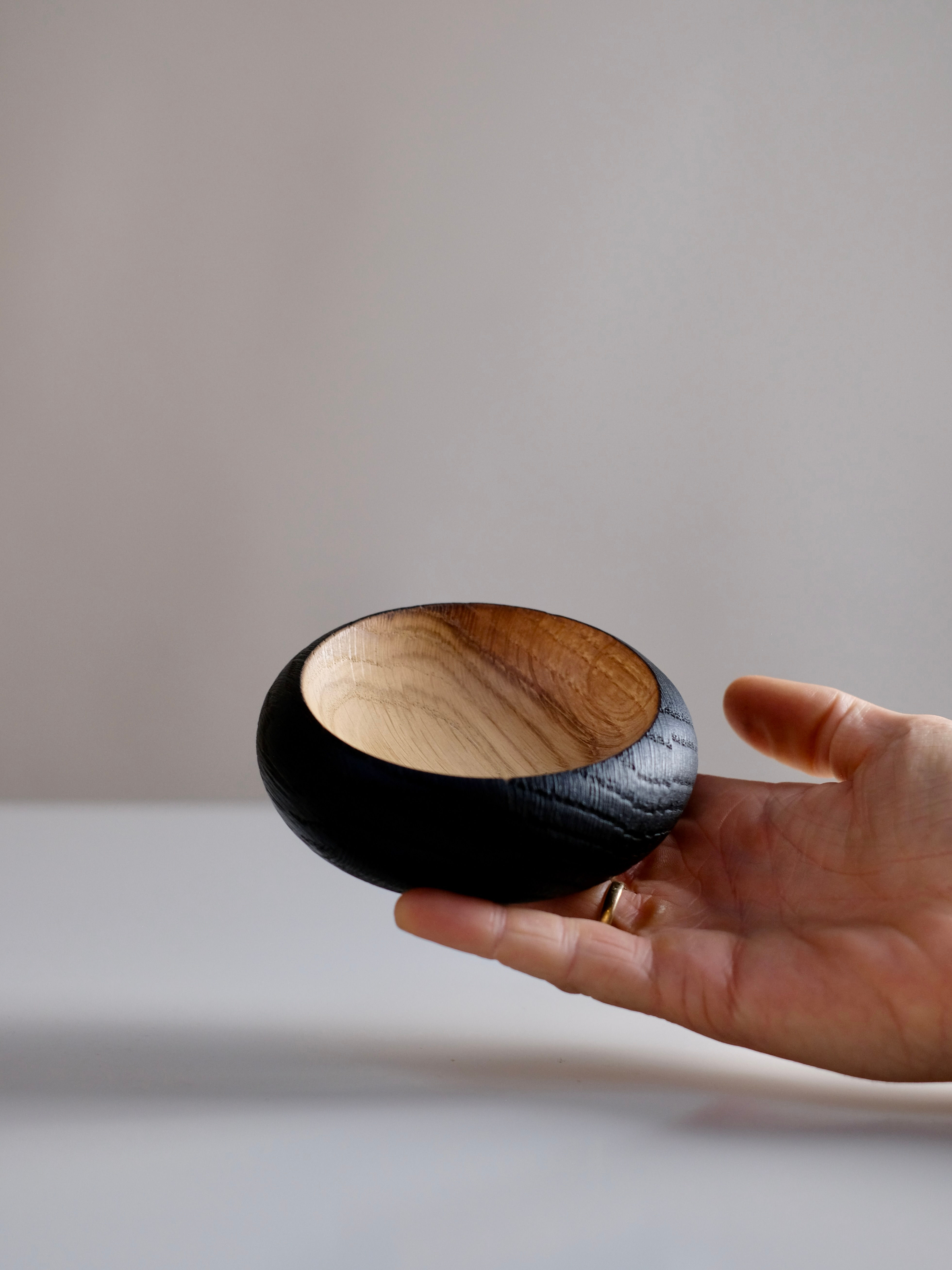 2605 - Yakisugi Oak Dish