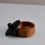 Thumbnail: 2638 - Small black cherry box with lid