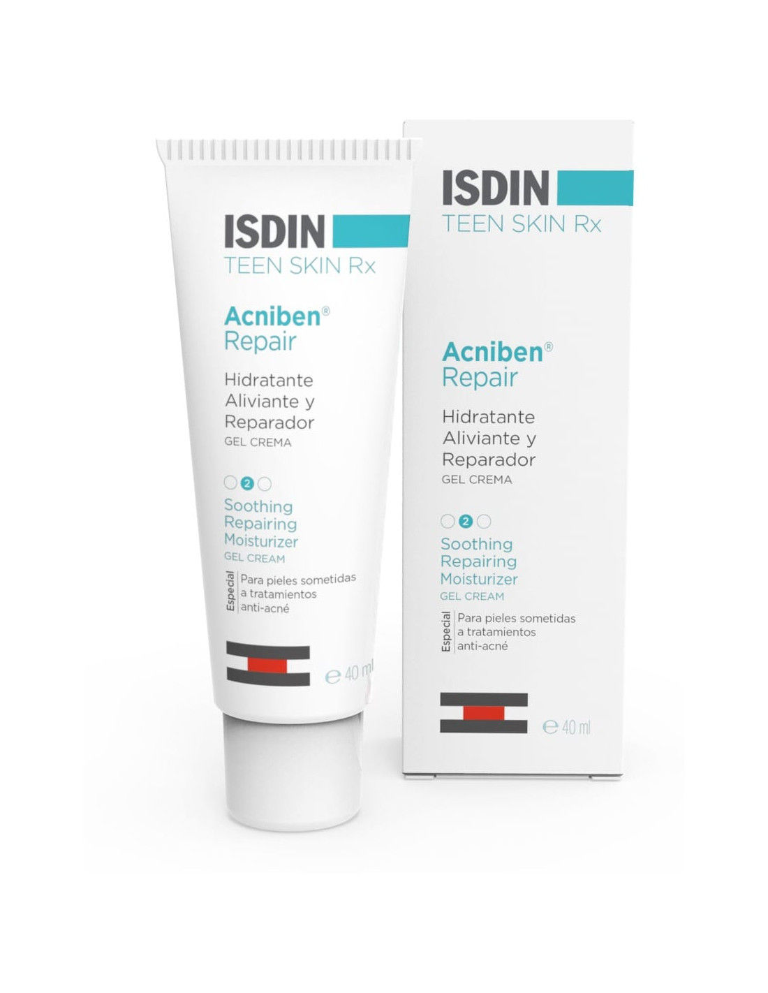Isdin Acniben Teen Skin Repair Crema Hidratante x 40 ml