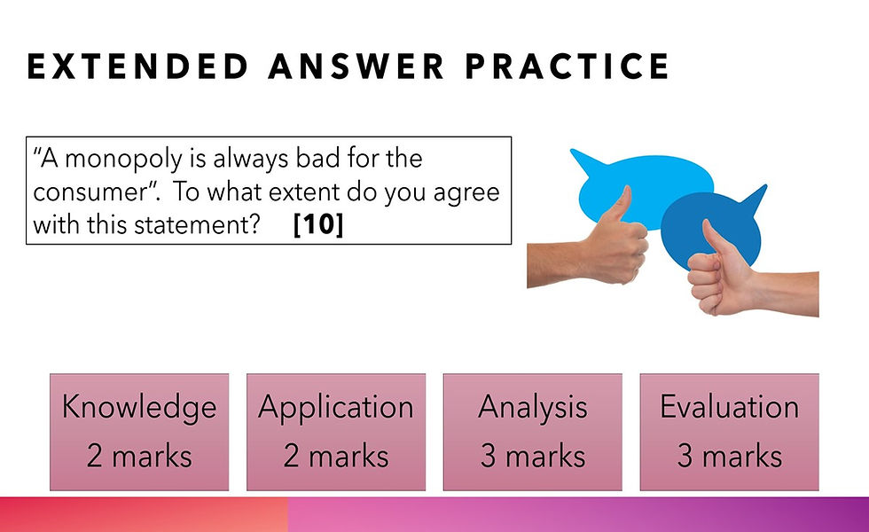Thumbnail: Model answer practice: To what extent do you agree statement? [10]