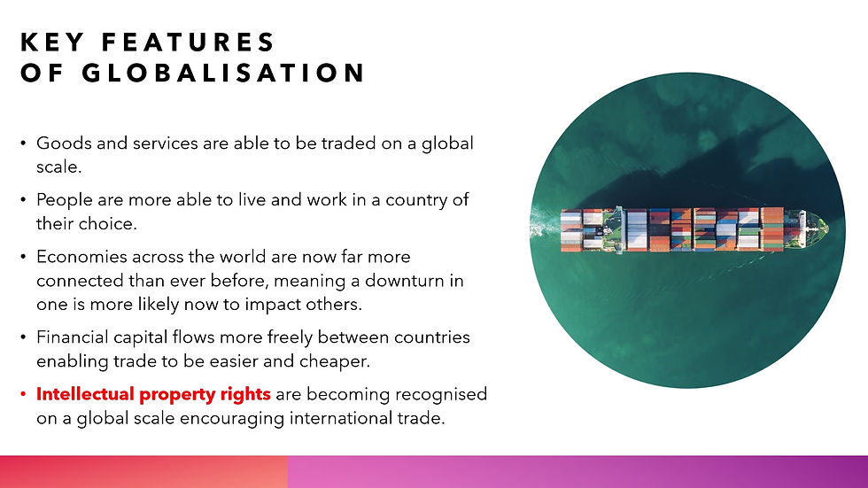 Thumbnail: Globalisation: Increased trade, interconnected economies, and property rights