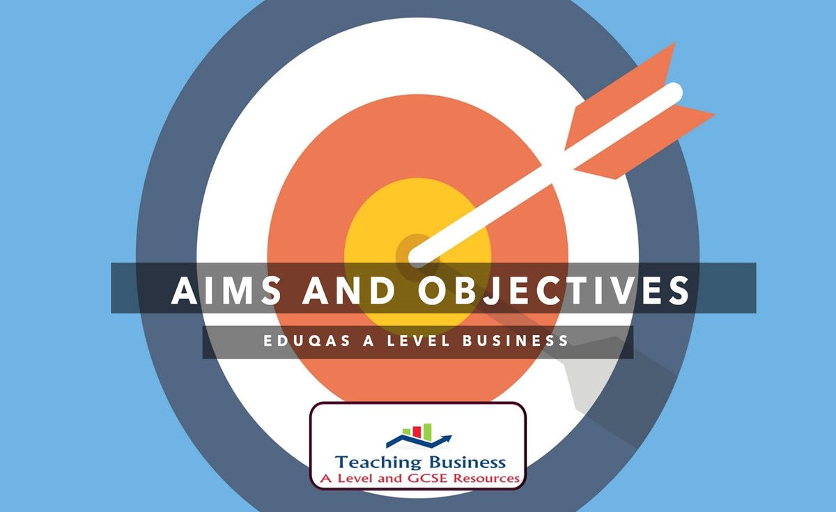 Aims and Objectives: Eduqas A Level Business, Teaching Business resources