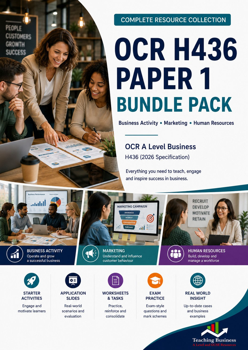 OCR H436 Paper 1 Bundle | OCR H436 A Level Business