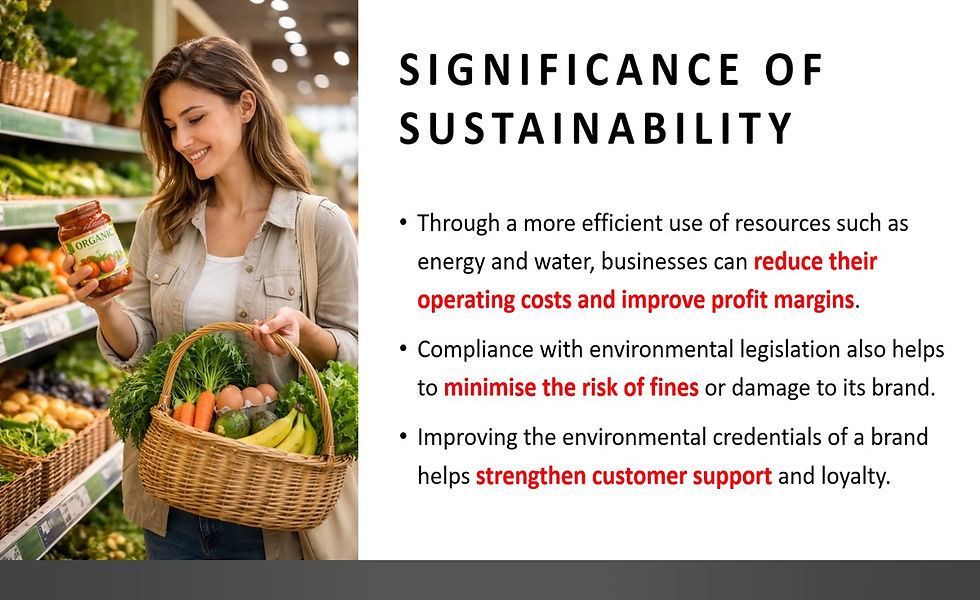 Thumbnail: Sustainability | AQA A Level Business 7138 PowerPoint