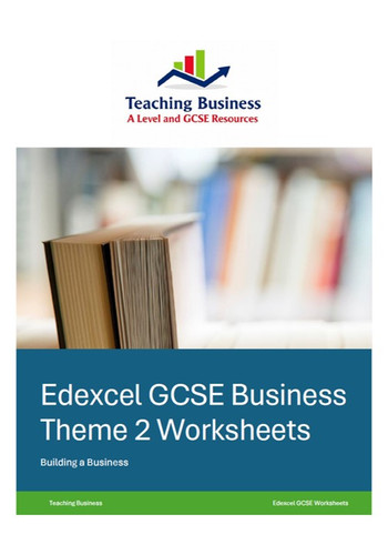 GCSE Edexcel Theme 2 Student Workbook (Printed) | Teaching Business