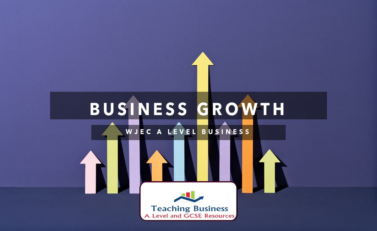 Business Growth: WJEC A Level Business; Teaching Business resources