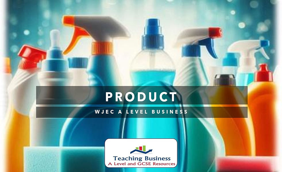 Product: WJEC A Level Business, Teaching Business resources