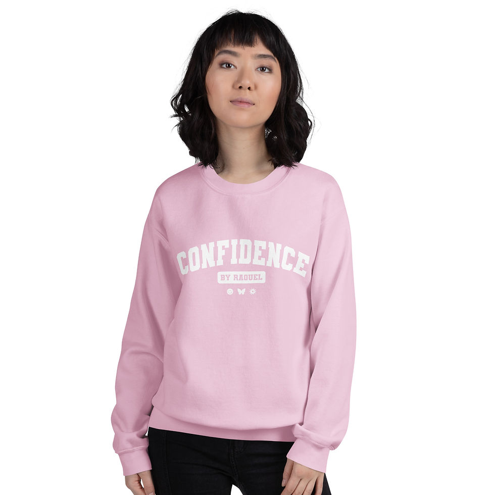 Confidence Varsity Crewneck Sweatshirt