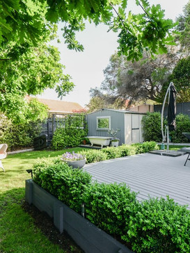 Spacious outside area to relax