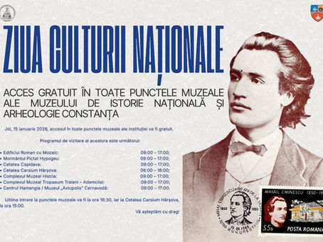 De Ziua Culturii Naționale, intrare gratuită la toate punctele muzeale ale MINAC