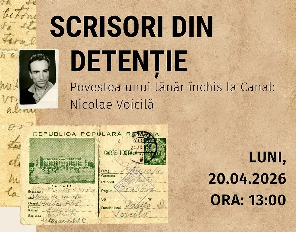Scrisori din detenție. Povestea unui tânăr închis la Canal
