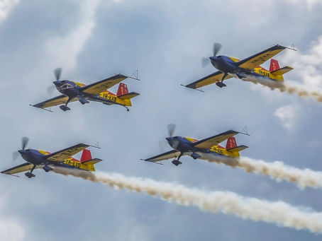 Evoluții spectaculoase pe Aeroportul Internațional Mihail Kogălniceanu Constanța