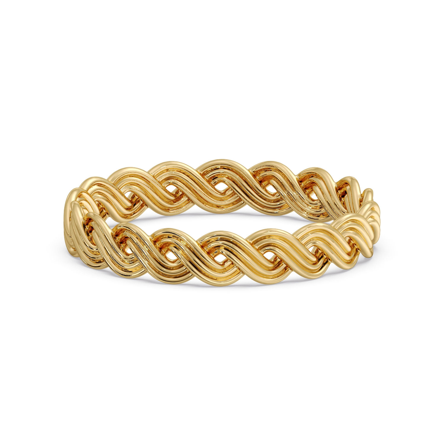 Gold Pleter Ring