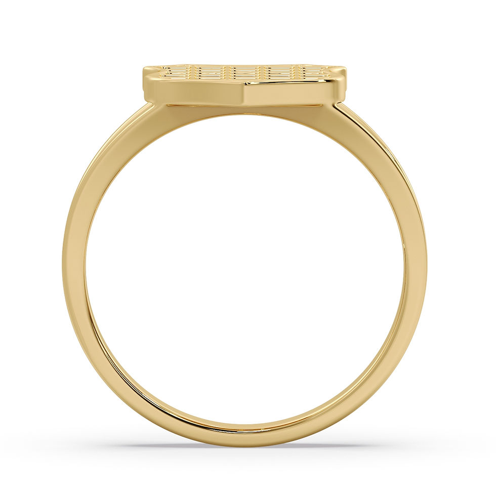 Thumbnail: GOLD Women's Diamond & Ruby GRB ring