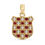 Thumbnail: Gold Ruby & Diamond GRB Pendant