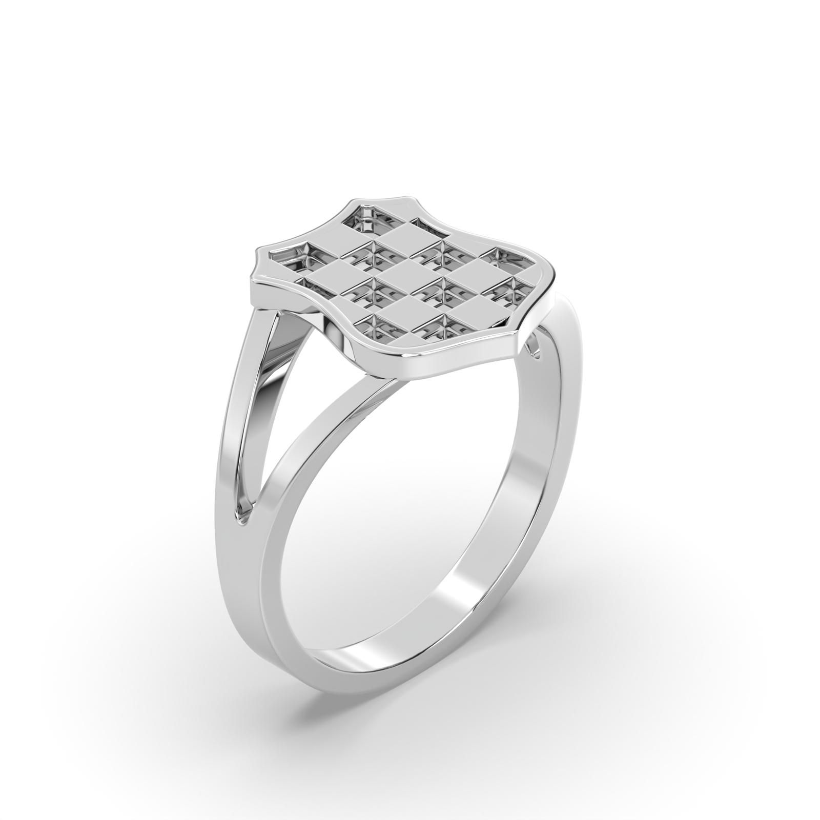 SILVER Womens OG Grb ring