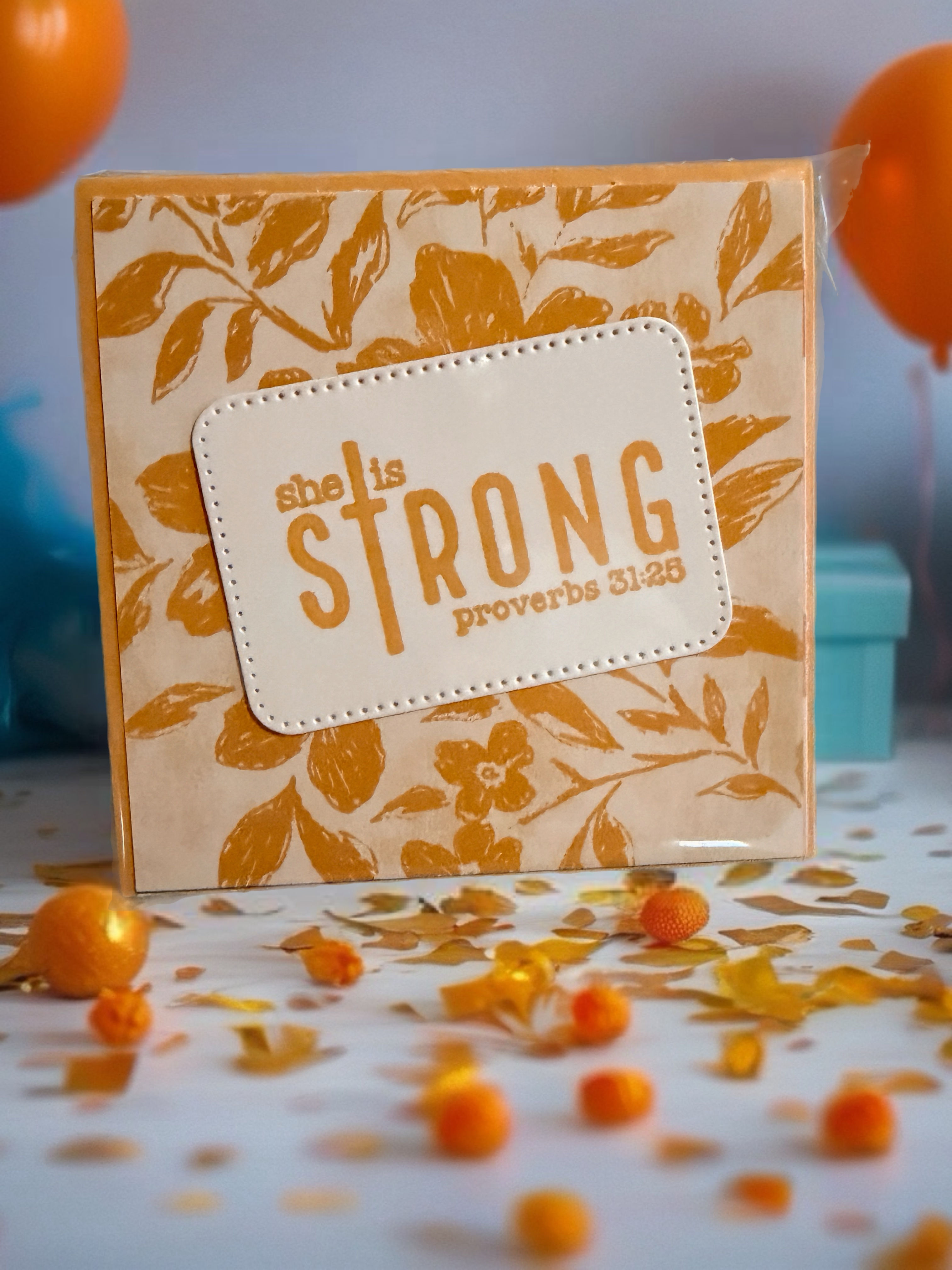 She is strong sticky notes