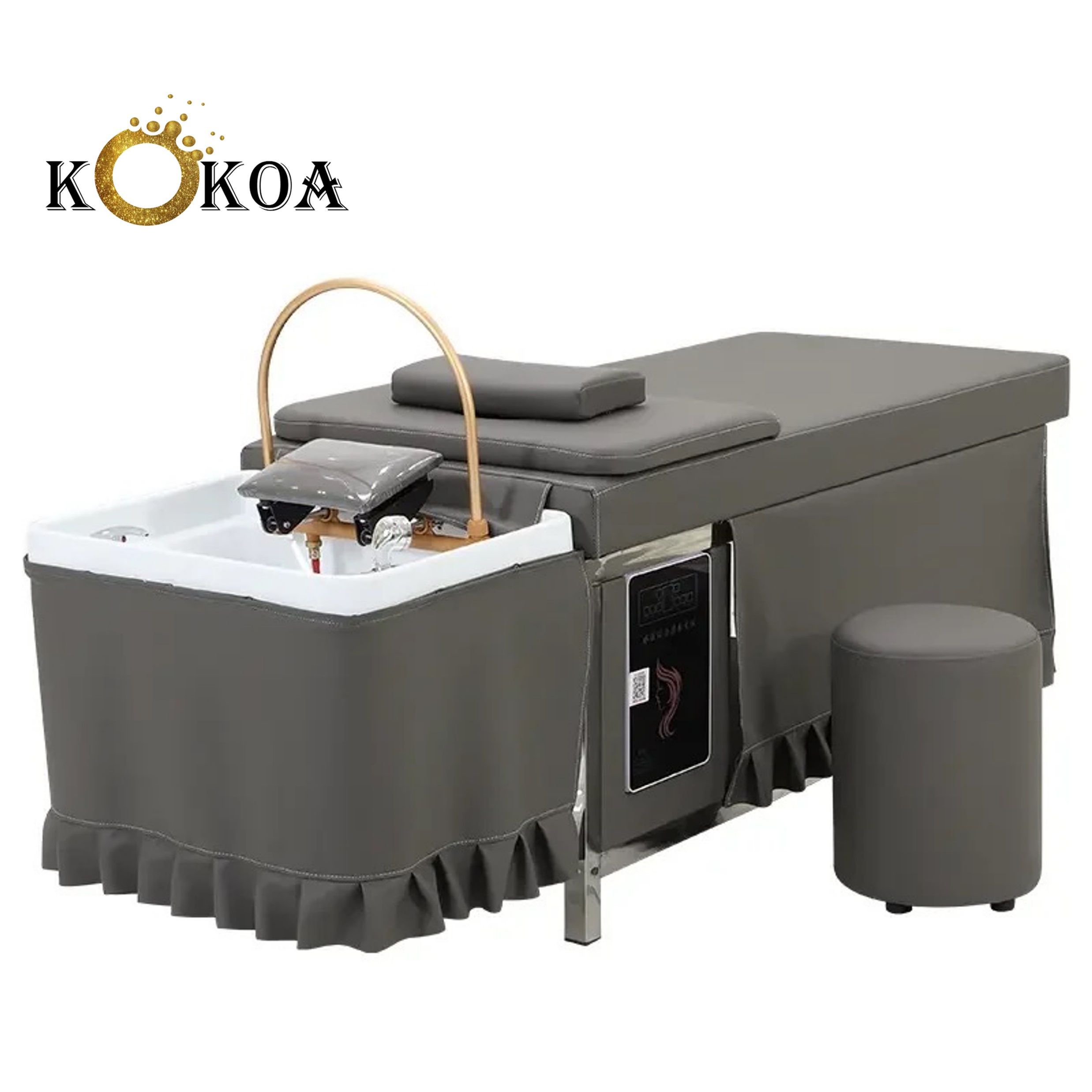 Table de massage Electrique HAIR/HEAD SPA bac blanc