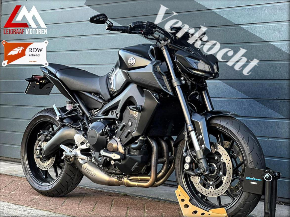 Yamaha MT-09 - Akrapovic - Gilles - Nieuwstaat -