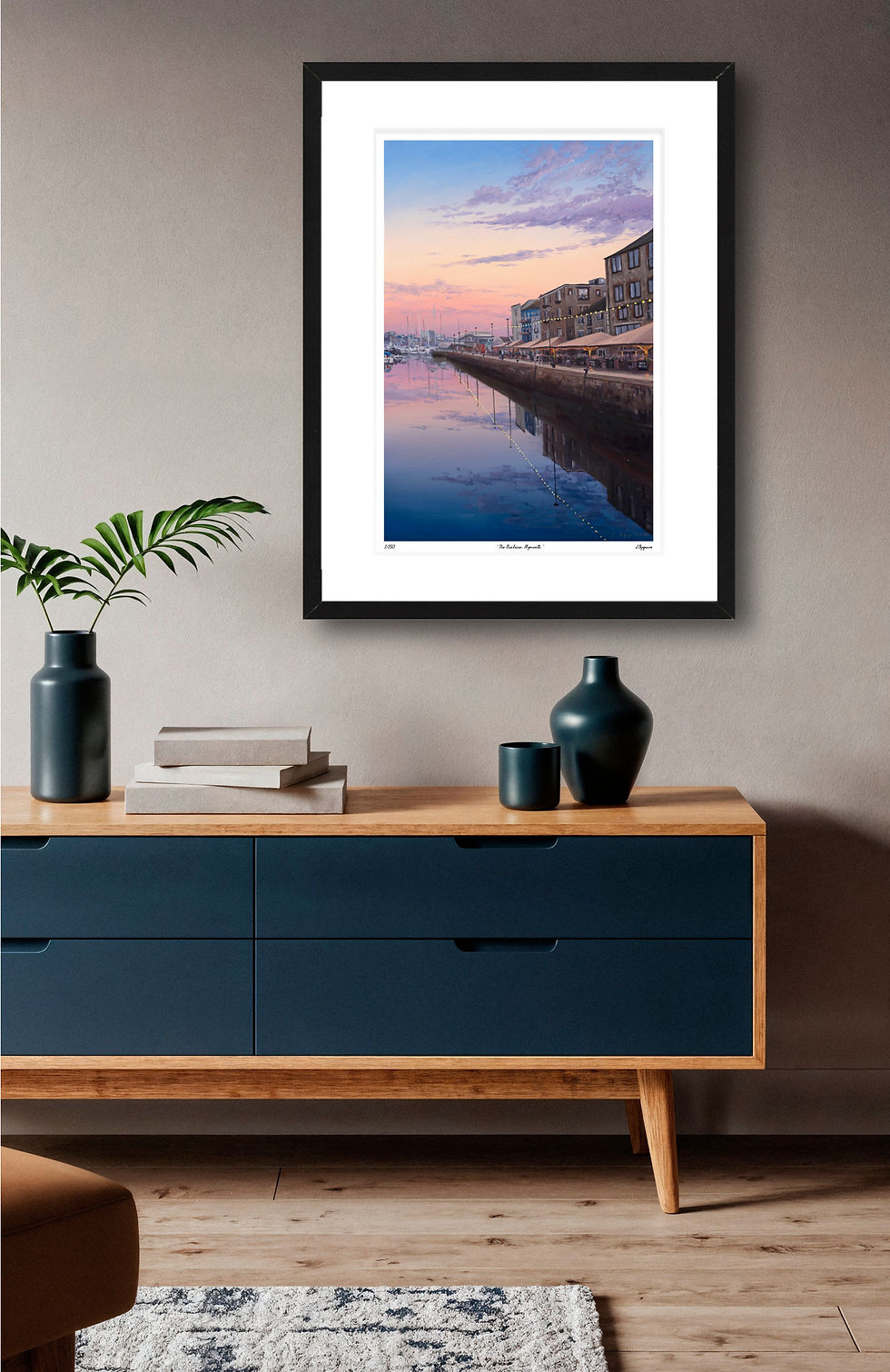 Thumbnail: The Barbican, Plymouth. Limited edition print by Josh Bygrave