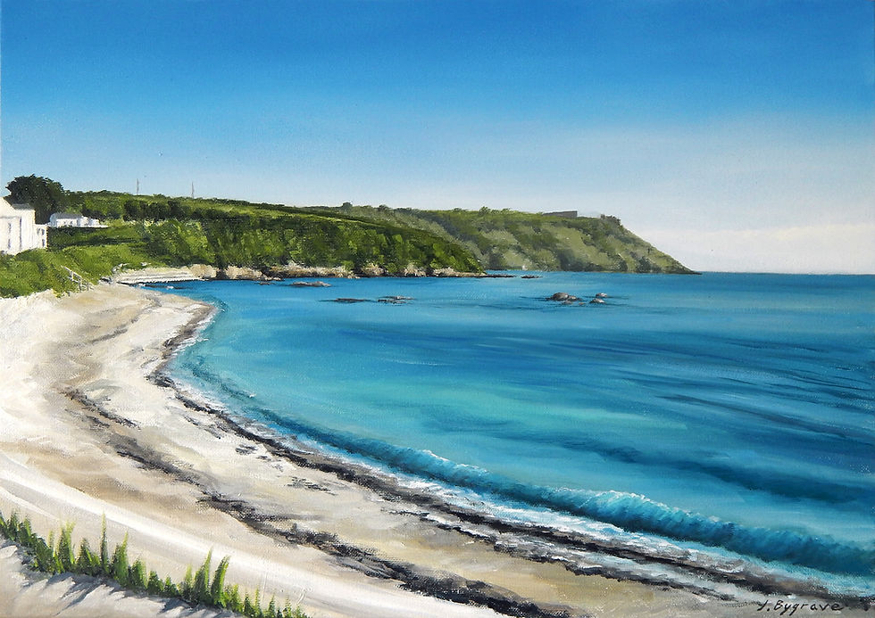 Thumbnail: Mount Batten. Original oil painting by Josh Bygrave