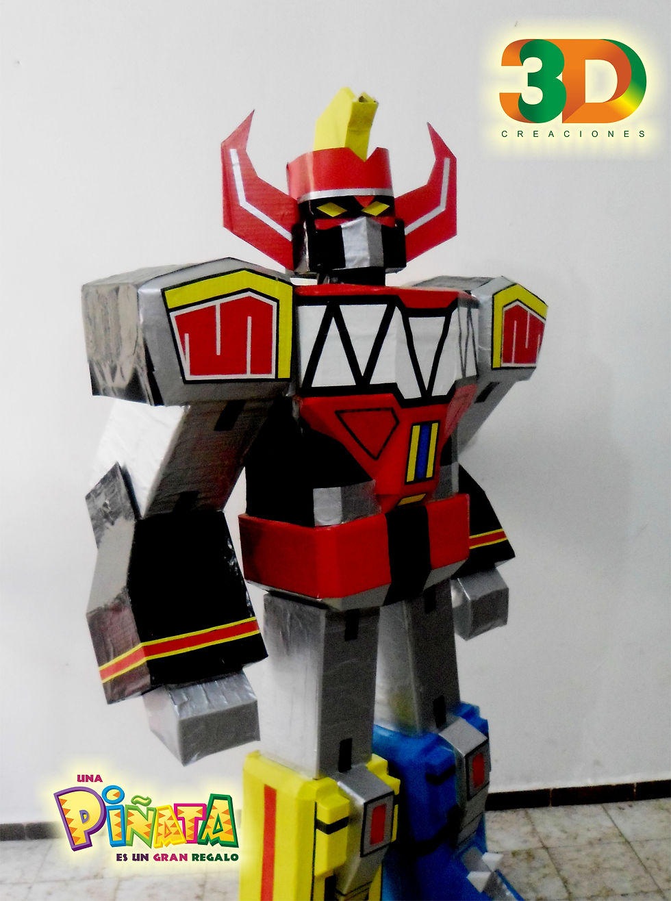 Miniatura: Piñata Megazord