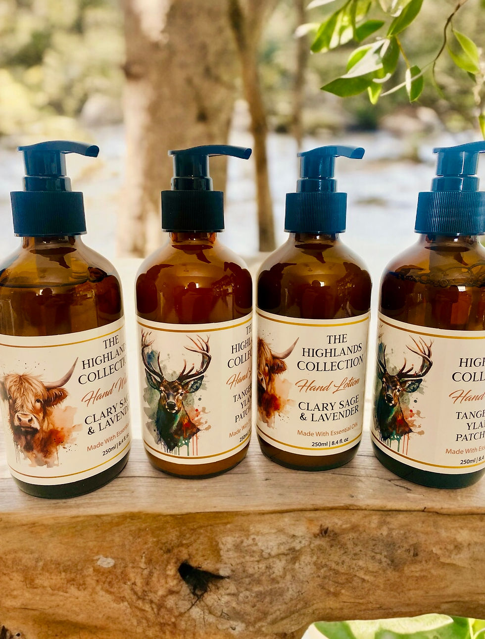 Thumbnail: Highlands Hand Wash Cow Design, Tangerine, Ylang & Patchouli