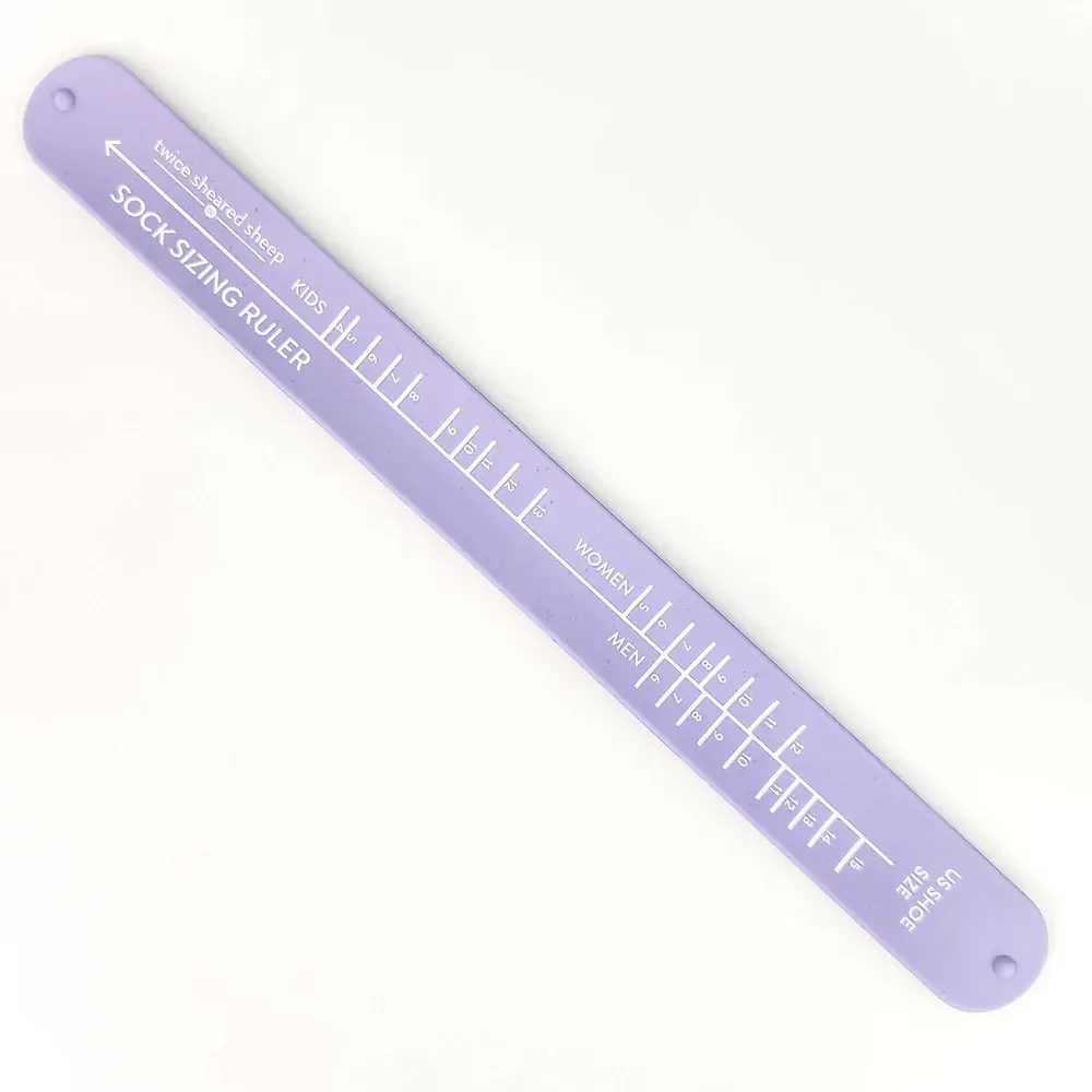 Twice Sheared Sheep Bracelet règle pour chaussettes