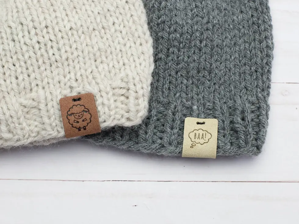 Thumbnail: Fox and Pine Stitches Fold Over Labels