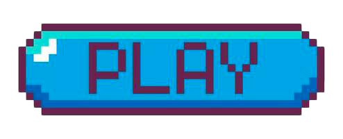 Pixel art play button