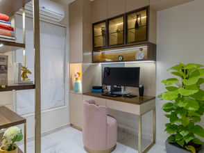 Smart & Stylish: Work-From-Home Office with Integrated Storage