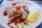 Strawberries & Banana Crepe