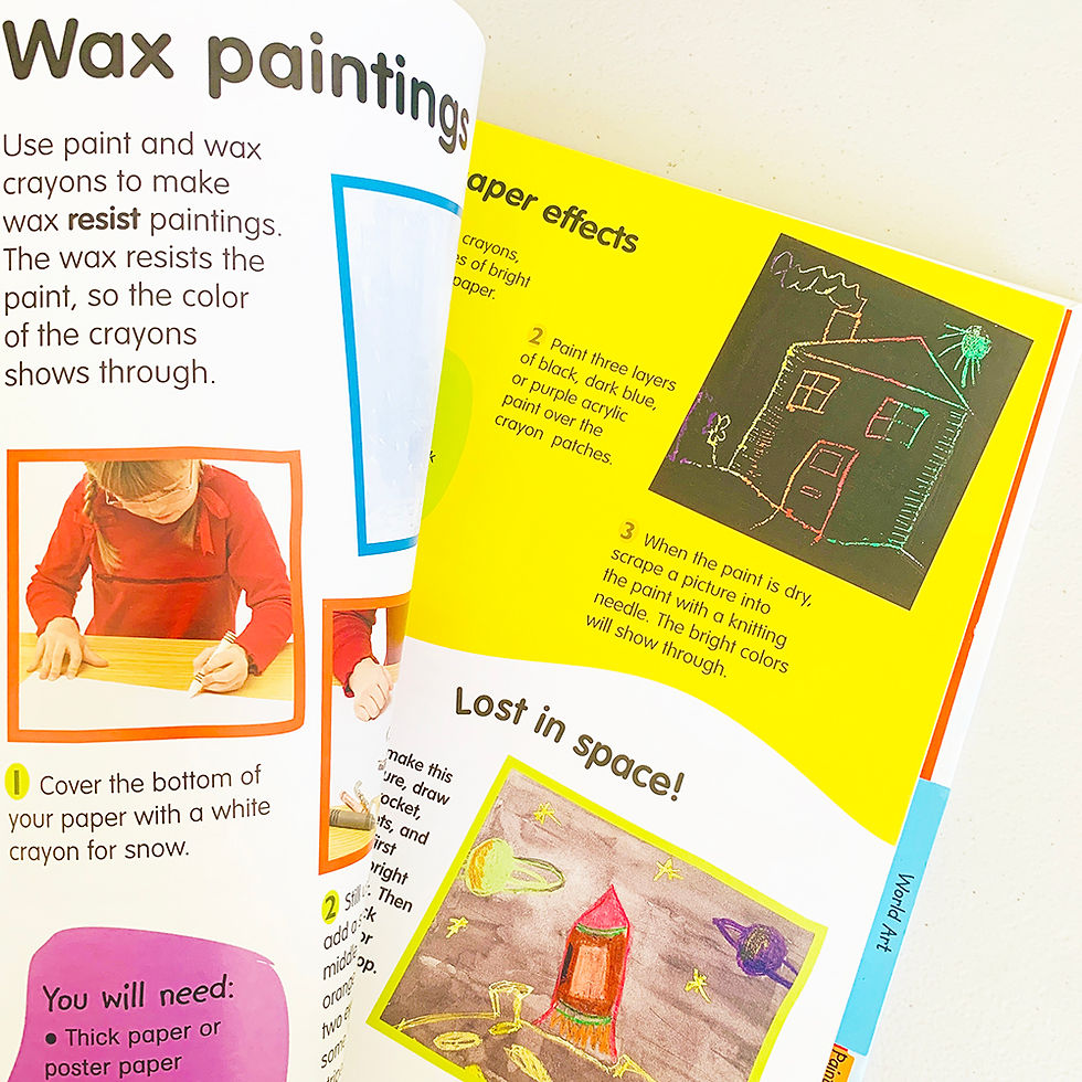 Thumbnail: The Great Big Art Activity Book | by Sue Nicholson & Deri Robins