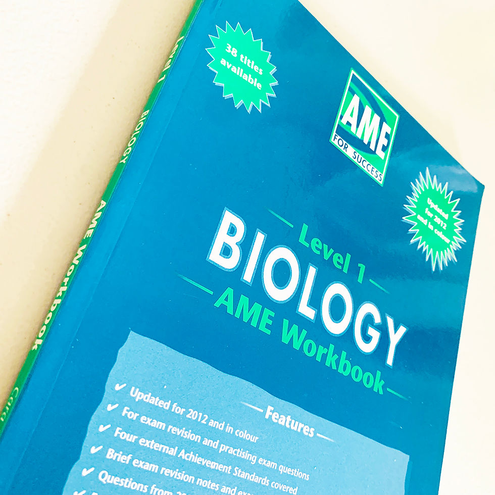 Thumbnail: Level 1 BIOLOGY -AME Workbook | by Cara Scott with Anna Roberts