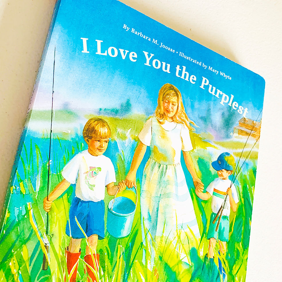 Thumbnail: I Love You the Purplest | by Barbara Joosse (Author), Mary Whyte (Illustrator)