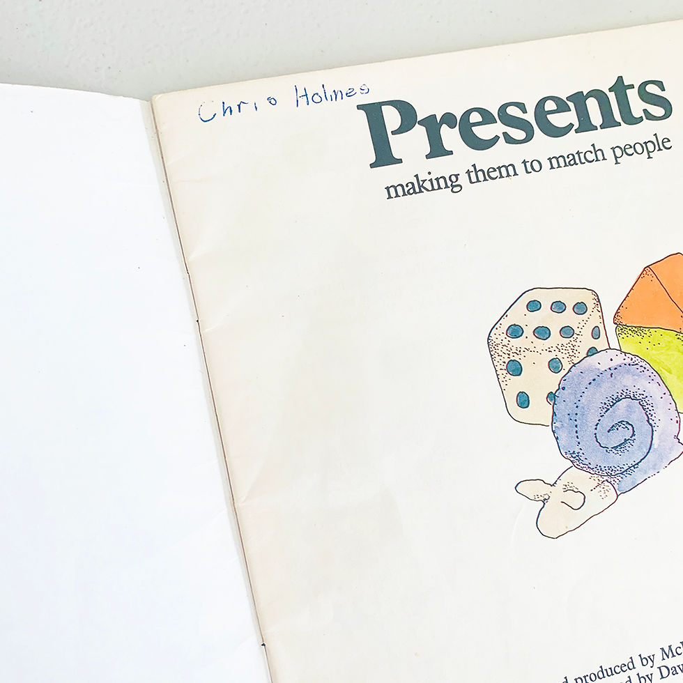 Thumbnail: Making Them to Match People | Vintage Craft Book | by David Lancashire