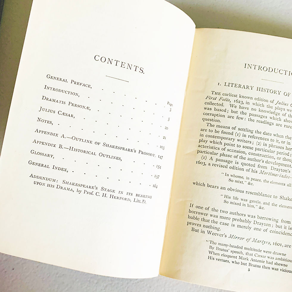 Thumbnail: The Warwick Shakespeare | Julius Caesar | edited by Arthur D. Innes