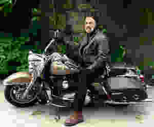 Tony and his hog