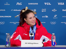 Eileen Gu press conference